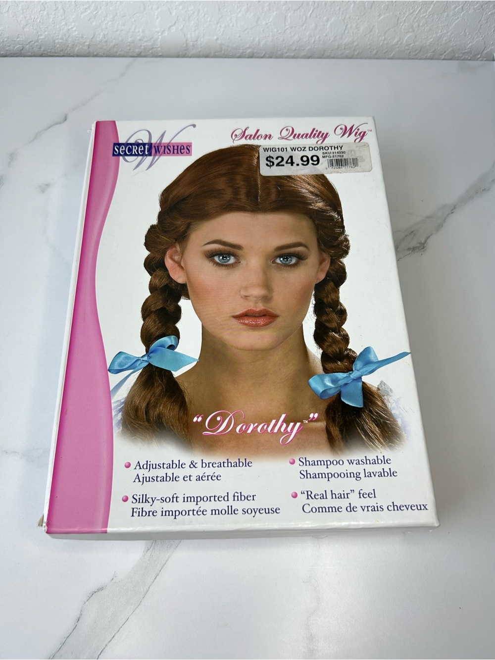 Secret Wishes "Dorothy" Women's Chestnut Brown Salon Wig